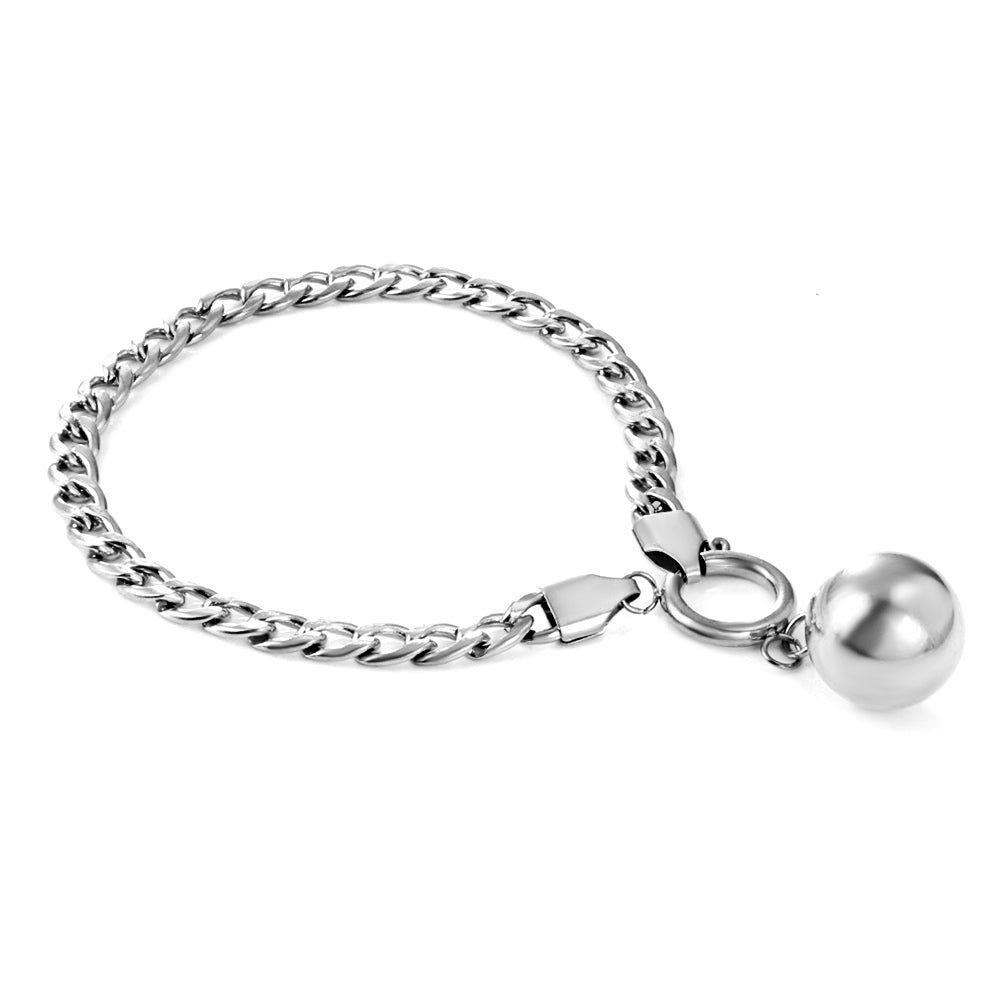 Fashion Stainless Steel Steel Ball Accessories Necklace asonjewelry